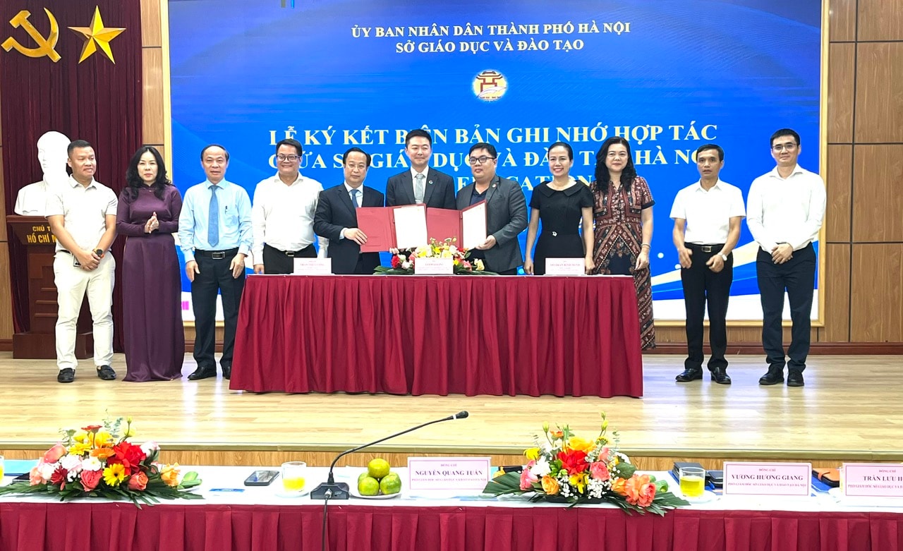 Hà Nội hợp tác với Google nhân rộng trường học số